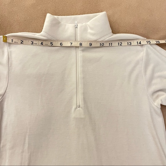 Polar Max White Zip Up Turtleneck - Picture 3 of 8
